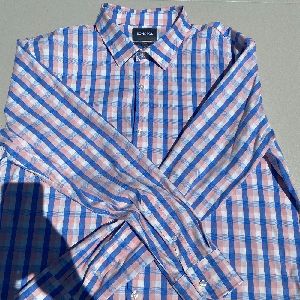 Bonobos Tech Button Down Shirt (XXL)